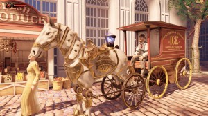 Horse carriage in Bioshock Infinite
